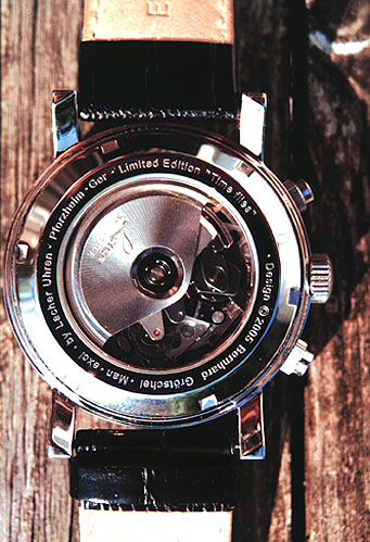 Chronograph back